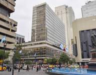 Edificio del Banco Central de Guayaquil donde ahora funciona la Corporación Financiera Nacional, y el Archivo Histórico del Guayas. Foto: Archivo / Referencial