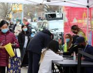 Esta semana en Estados Unidos se ha registrado un promedio diario de 71.000 nuevos casos de covid-19. EFE