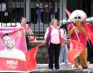 Cuenca, 16 de enero de 2025. Campaña para las elecciones de febrero 2025.