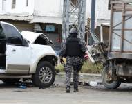Atentado contra el alcalde de Durán, Luis Chonillo, el pasado 15 de mayo.
