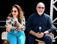 En la imagen, el productor musical, Emilio Estefan, y su esposa la cantante Gloria Estefan.