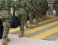 Imagen referencial para graficar a personal militar.