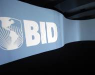 El logo del Banco Interamericano de Desarrollo (BID).