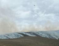 Incendio en el Parque Nacional Cotacachi Cayapas.