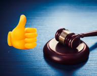El juez indicó que el emoji es un método común de comunicación y los tribunales no pueden ni deben intentar detener la ola de tecnología.