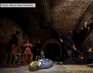 Las figuras del Museo Alberto Mena Caamaño.