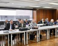 Audiencia de juicio en el caso Alfaro Vive Carajo.