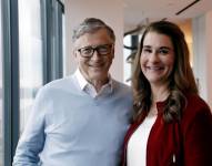 Bill y Melinda Gates posan para una foto en Kirkland, Washington, el 1 de febrero de 2019.