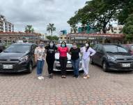 María Gabriela Carpio usó este servicio de mujeres para mujeres. Estas chicas están listas para todo y eso implica recorrer algunas zonas peligrosas.