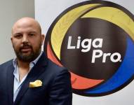 Miguel Ángel Loor, presidente de la Liga Pro EC.