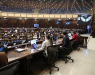Sesión de la Asamblea Nacional desarrollada la noche de este lunes 26 de mayo del 2025.