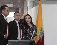 Verónica Abad indicó que este 5 de enero del 202 asumirá la Presidencia del Ecuador.