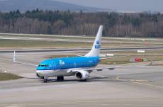 Imagen de archivo de un avión de KLM.