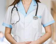 Imagen de una médica.