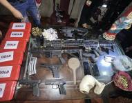 Armas ilegales incautadas