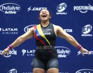La atleta ecuatoriana se llevó la medalla de oro en el mundial juvenil de Halterofilia, al establecer un total olímpico de 235 kg, en la categoría de 75 kilogramos.