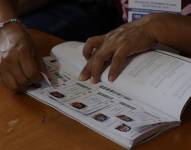 Imagen de los certificados de votación que se entregaron el domingo 15 de octubre.