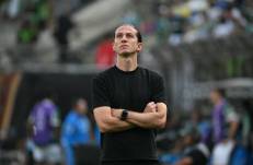El entrenador Filipe Luís en un partido con el Flamengo