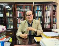 Eduardo Franco Loor en su despacho jurídico