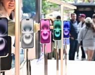 Imagen referencial, trucos para aprovechar iOS 18. (Photo by Frederic J. BROWN / AFP)