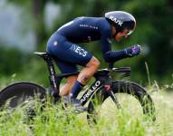 Carapaz cae al noveno lugar del Tour de Francia tras la prueba de Contrarreloj