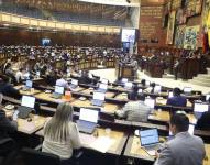 Pleno de la Asamblea este miércoles 20 de agosto del 2025.