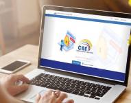 El certificado de apoliticismo está disponible en la página web del CNE.