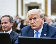 El expresidente de Estados Unidos Donald Trump testifica en el juicio por fraude civil en la Corte Suprema de Nueva York (EE.UU.)