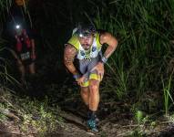 Francisco Pinto en una carrera de Trail