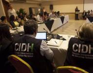 Imagen referencial de funcionarios de la CIDH.