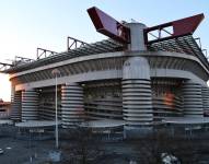 Foto de archivo tomada el 10 de febrero de 2016 del estadio Giuseppe Meazza, también conocido como San Siro, en Milán, Italia.