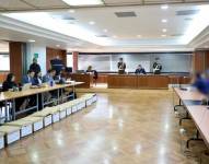 Audiencia de procedimiento abreviado en el caso Plaga.