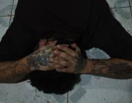 Manta, Manabí. Jueves 6 de junio del 2024. Supuestos integrantes de Los Lobos y Los Choneros detenidos en un operativo.