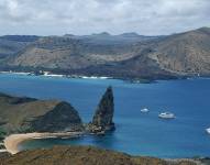 Vista panorámica del archipiélago ecuatoriano de las Galápagos.