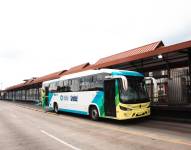 Imagen de archivo de un bus de la Metrovía.