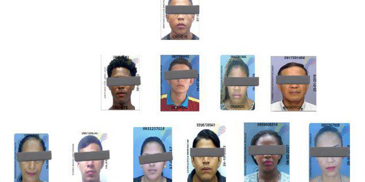 11 supuestos integrantes de Los Lobos son detenidos por extorsión