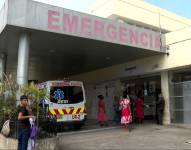 Imagen del área de Emergencias del Hospital del Niño de Guayaquil.
