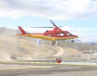 Imagen referencial. Nuevo helipuerto El Inga.