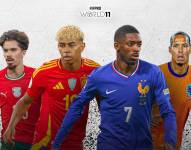 La organización dio una lista previa a conocer al once ideal masculino del año.