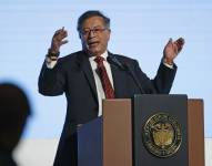 Fotografía de archivo del presidente de Colombia, Gustavo Petro.