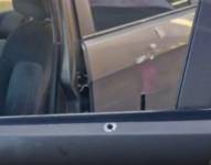 Así lucía la escena del crimen en Quito.