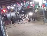 Joven atropellada en Nueva York