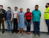 La Policía Nacional logró la aprehensión de 5 sujetos por ofertar y suministrar aparentes vacunas Pfizer. Policía Nacional