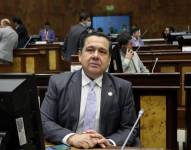 Imagen de Pablo Muentes, entonces asambleísta nacional, del 8 de septiembre del 2022.