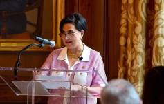 Gabriela Sommerfeld, ministra de Relaciones Exteriores y Movilidad Humana.