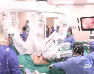 Cirugía robótica permite primer explante renal en Ecuador
