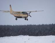 Avión reportado como desaparecido en Alaska.