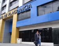 La Unidad de Flagrancia en la avenida Patria, centro norte de Quito.
