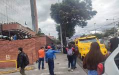 Minutos después de que se produjera el asalto al blindado, en Cuenca.