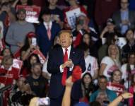 El expresidente de EE.UU. Donald J. Trump, en una fotografía de archivo.